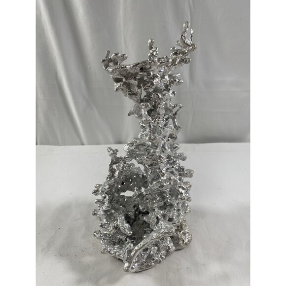 Anthill Art Casting Sculpture Fire Ant Aluminum Casting 10” Tall #76 - Picture 1 of 9